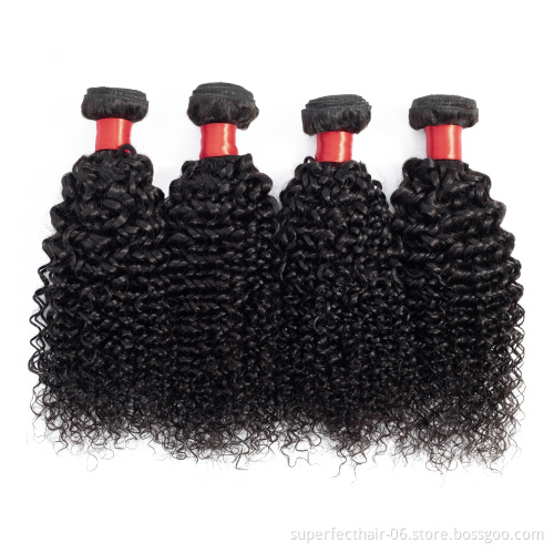 Curly bundle Hot sale 100% human hair with cheap remy brazilian hair kinky curly bundles